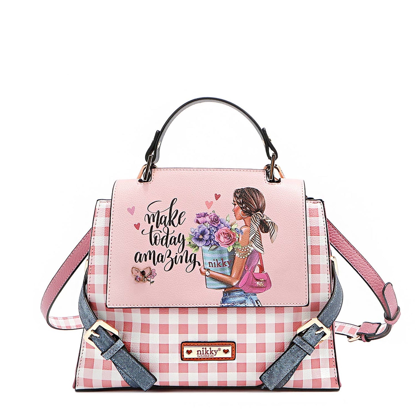 FLOWER DAY SATCHEL BAG