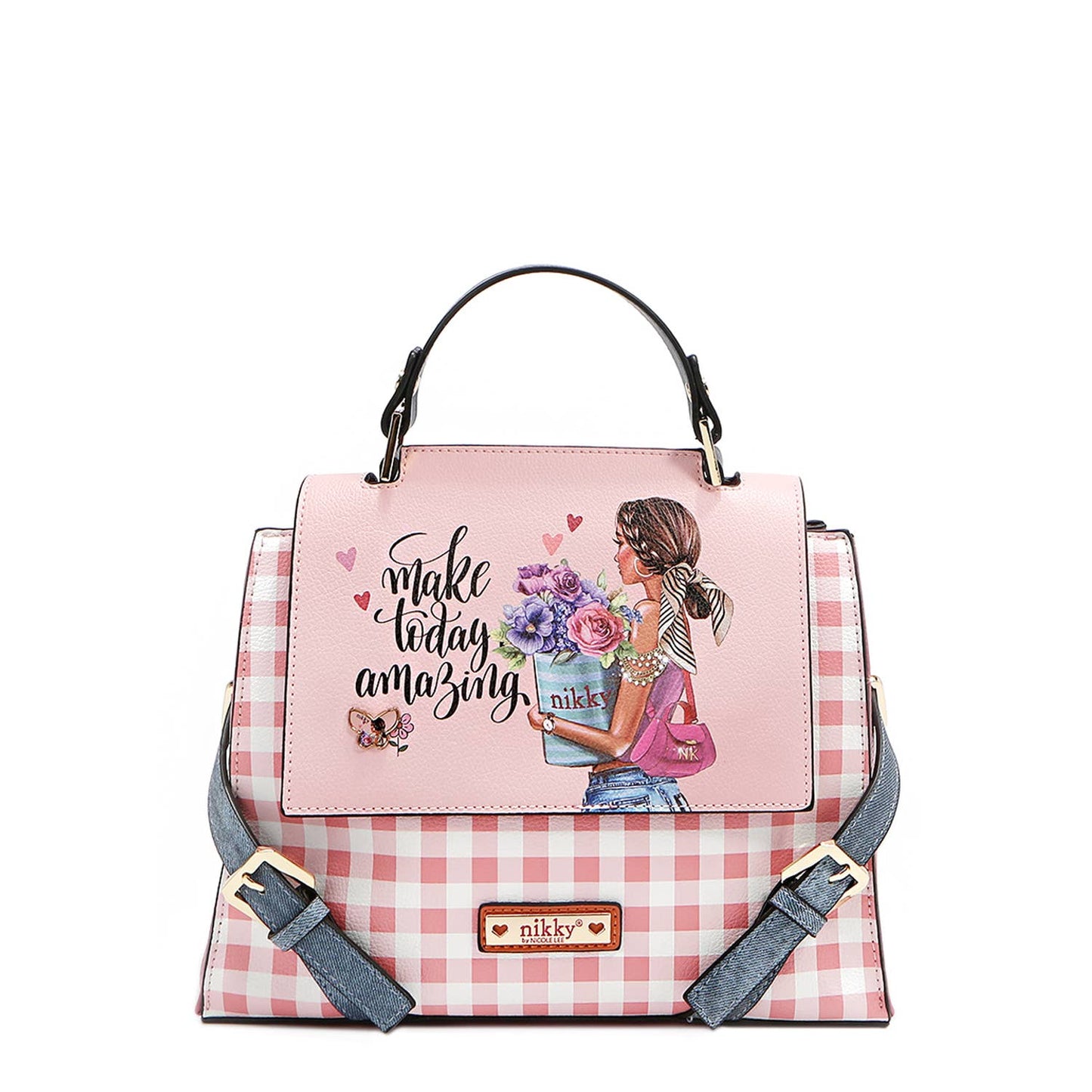 FLOWER DAY SATCHEL BAG