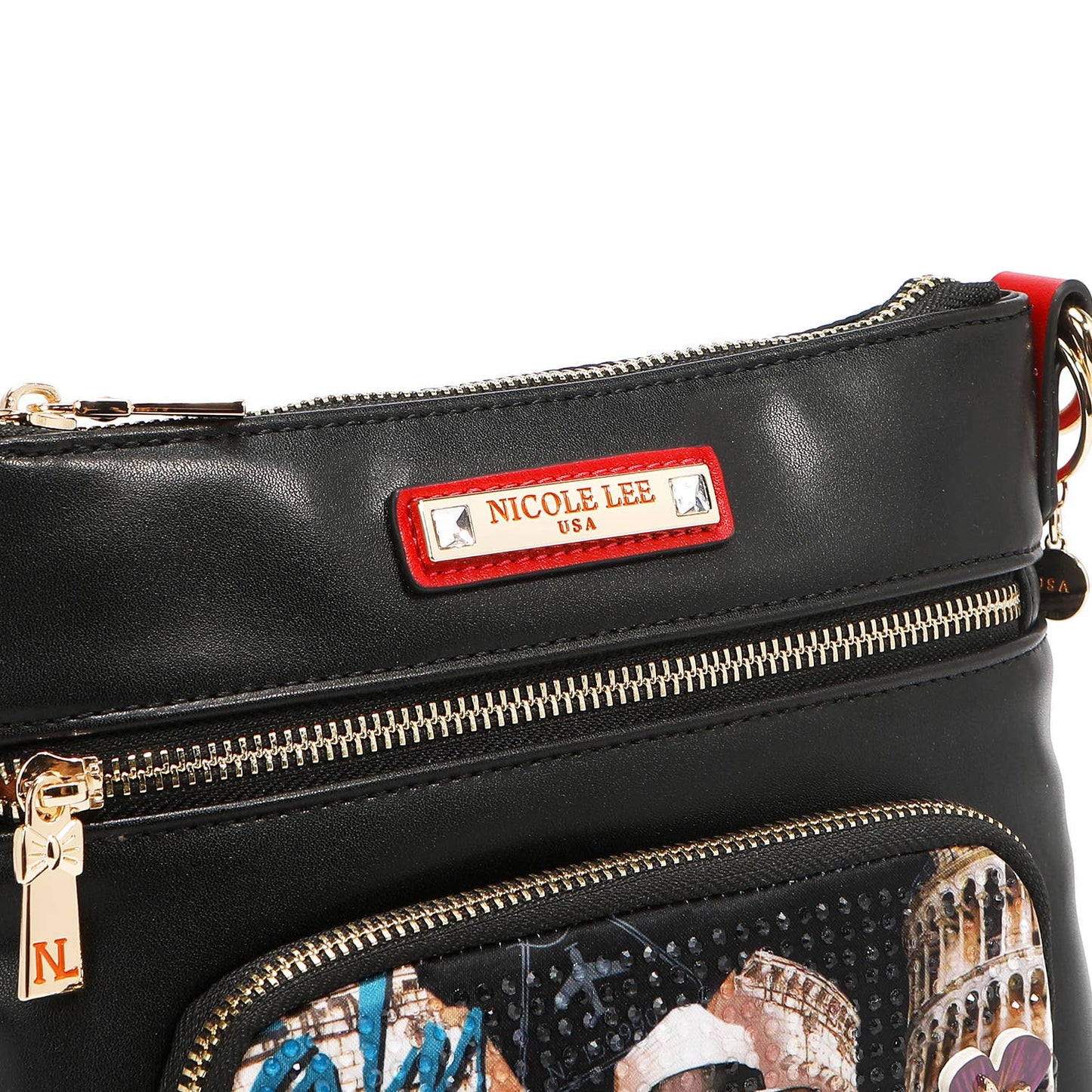 MARTHA TRAVELS ITALY - ZIP CROSSBODY