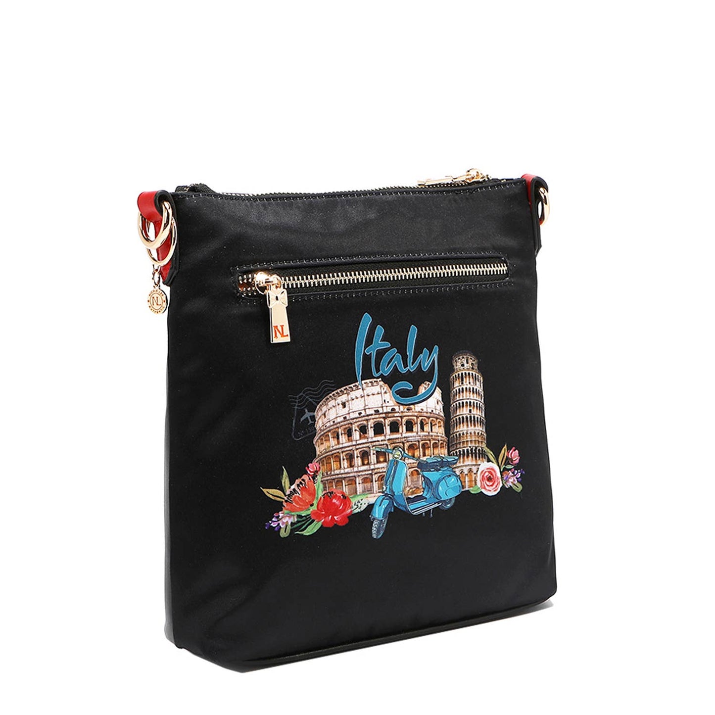 MARTHA TRAVELS ITALY - ZIP CROSSBODY