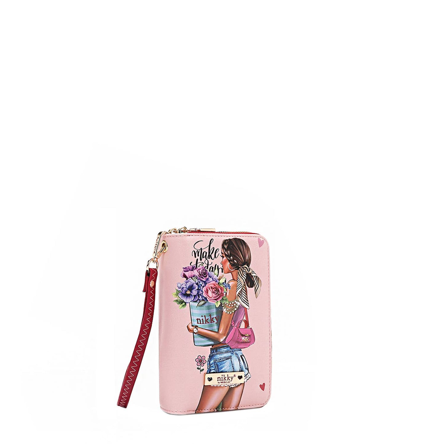 NIKKY MEDIUM DOUBLE ZIPPER WALLET