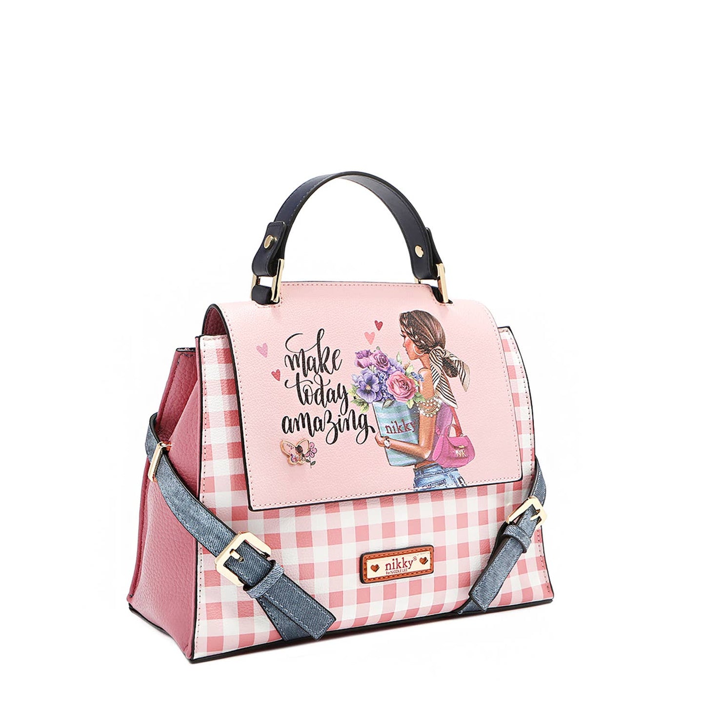 FLOWER DAY SATCHEL BAG