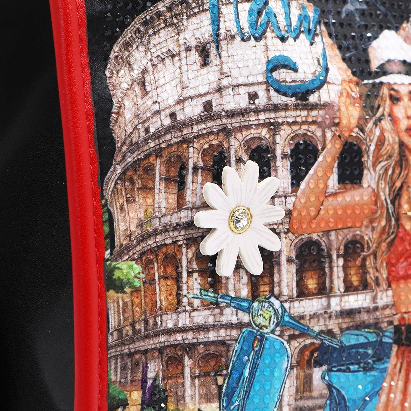 MARTHA TRAVELS ITALY - ZIP CROSSBODY