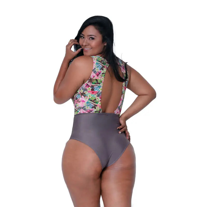 Control swimsuit with waist accessories. Ref. 528004 Fajitexinternacional