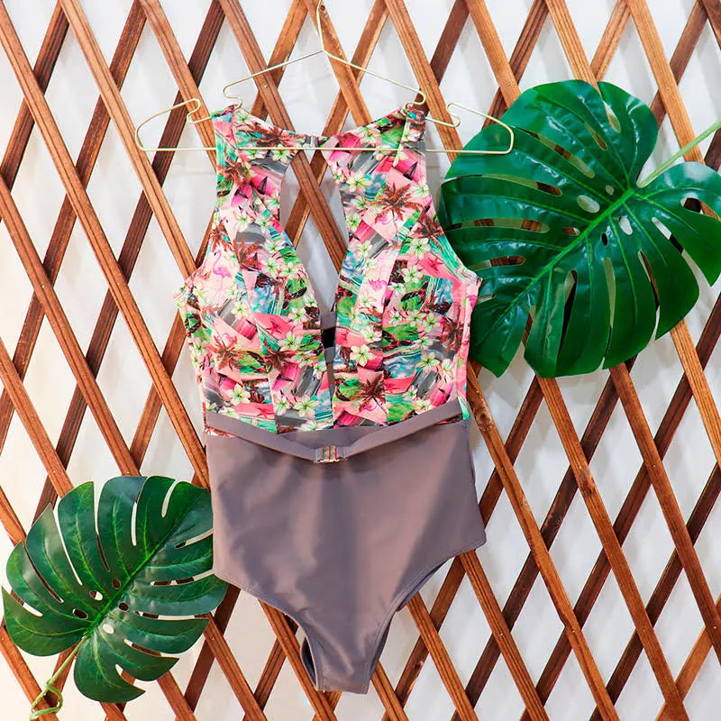 Control swimsuit with waist accessories. Ref. 528004 Fajitexinternacional