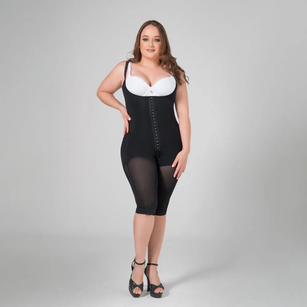 Firm compression and open bust shapewear. Fajitexinternacional