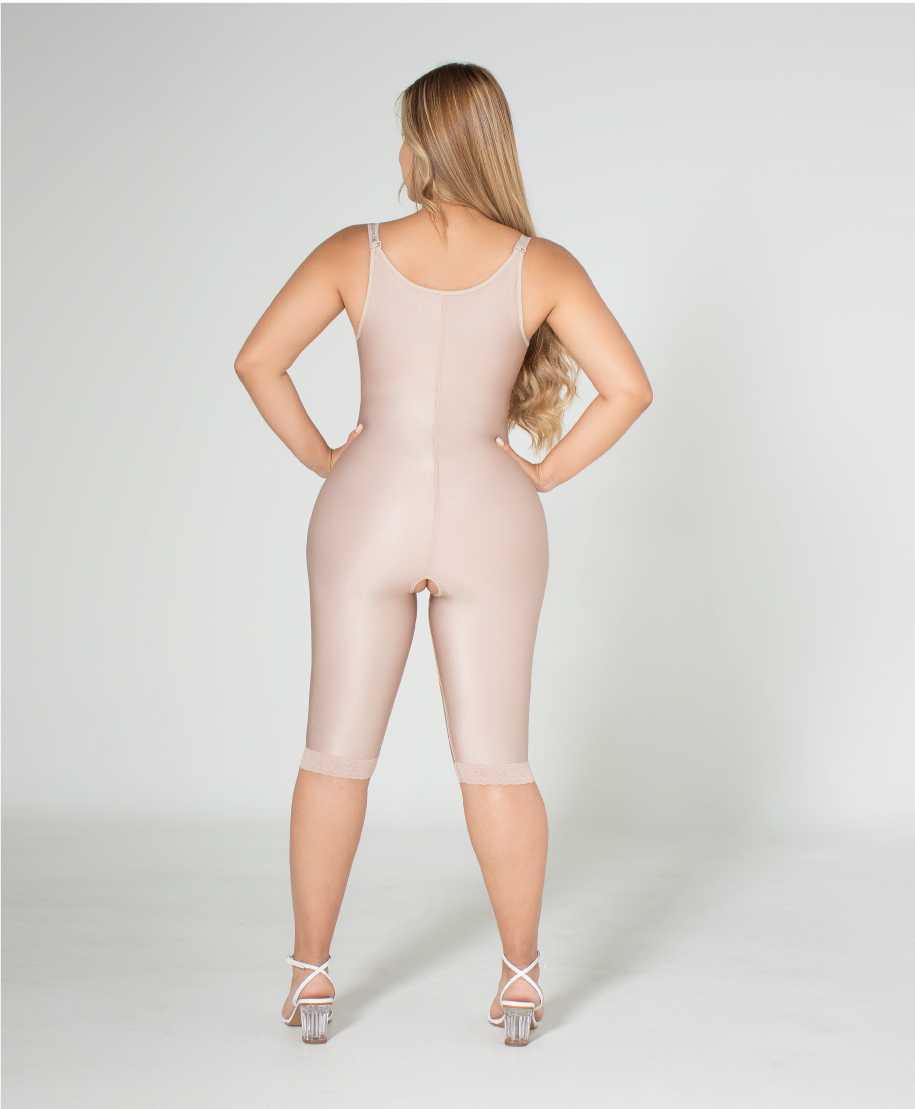 Middle compression post-surgical bodysuit shapewear. Fajitexinternacional