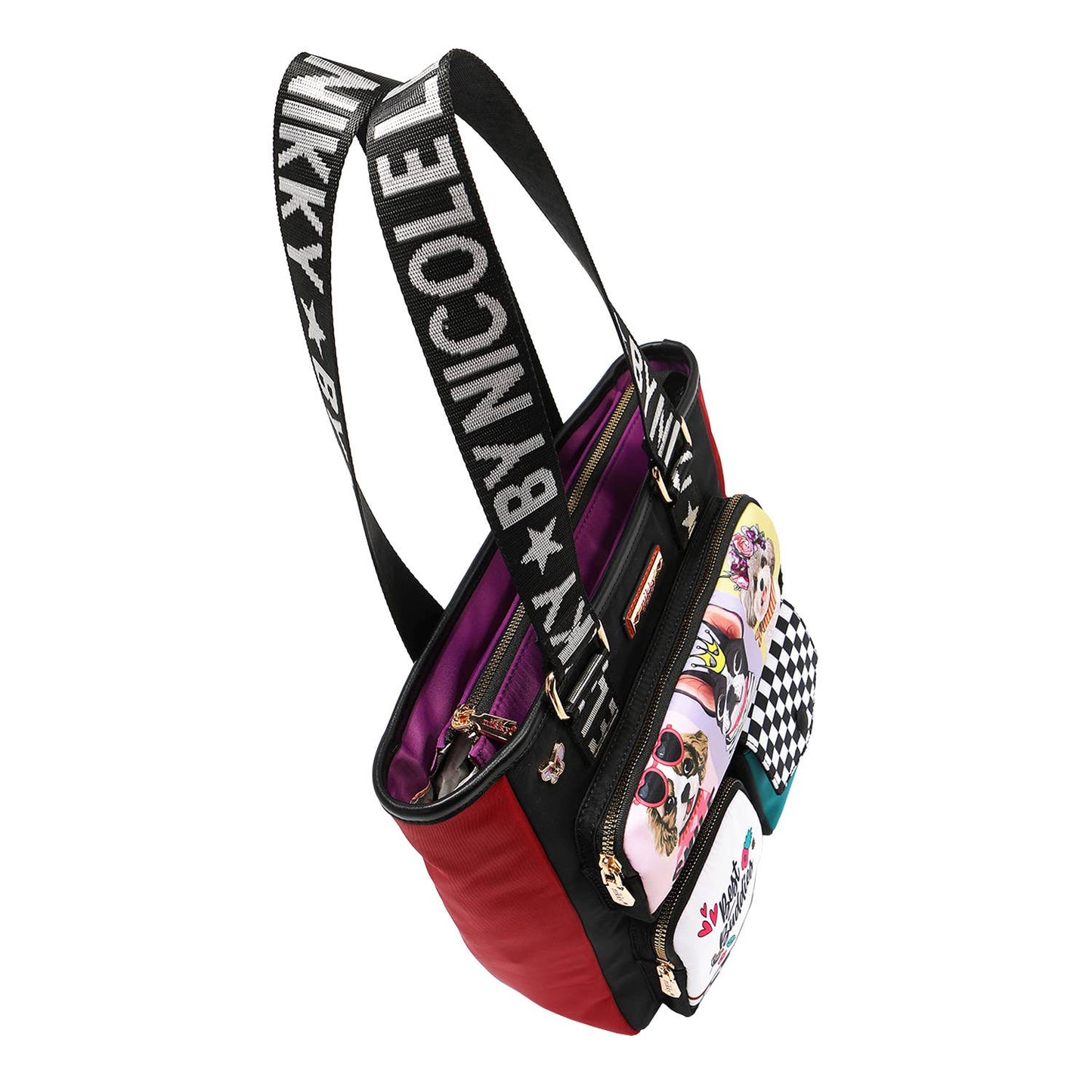 BEST BUDDIES MULTI-POCKET TOTE BAG