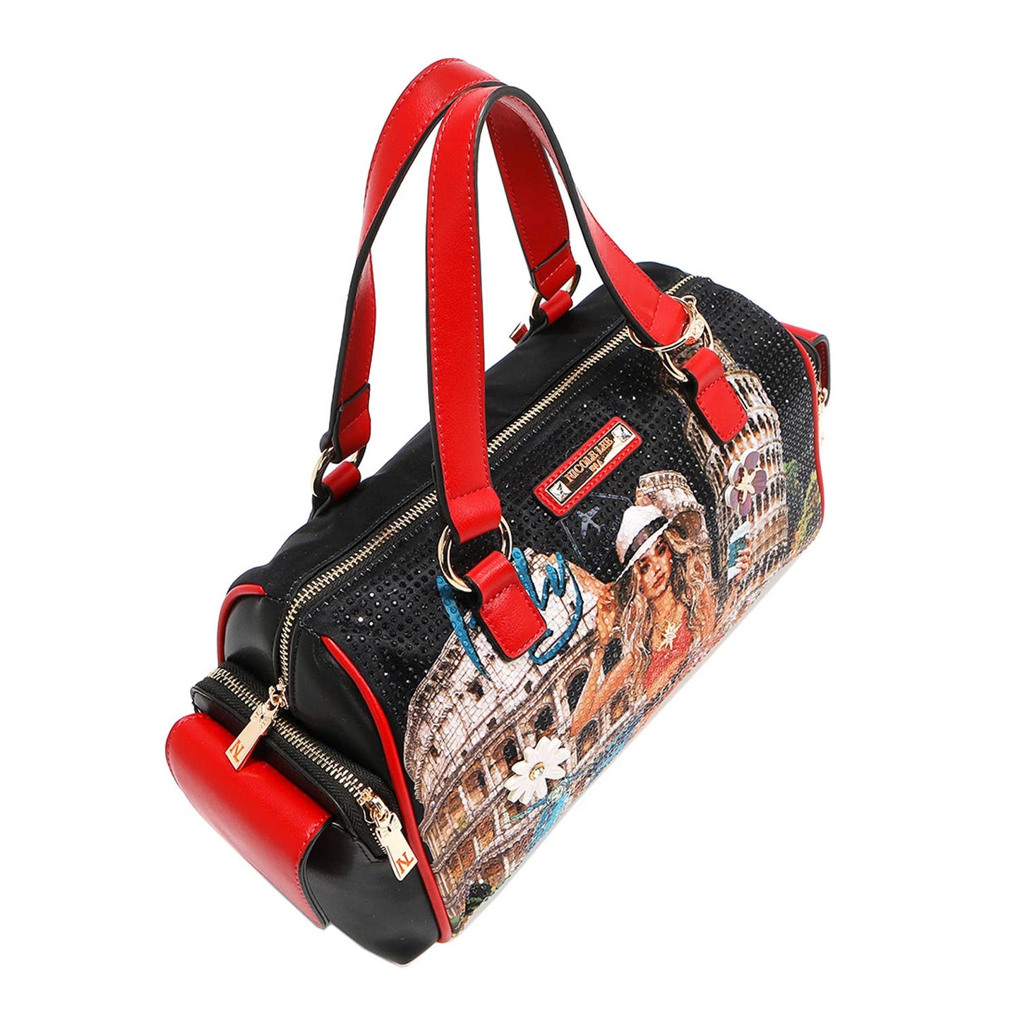 MARTHA TRAVELS ITALY - WIDE HANDBAG