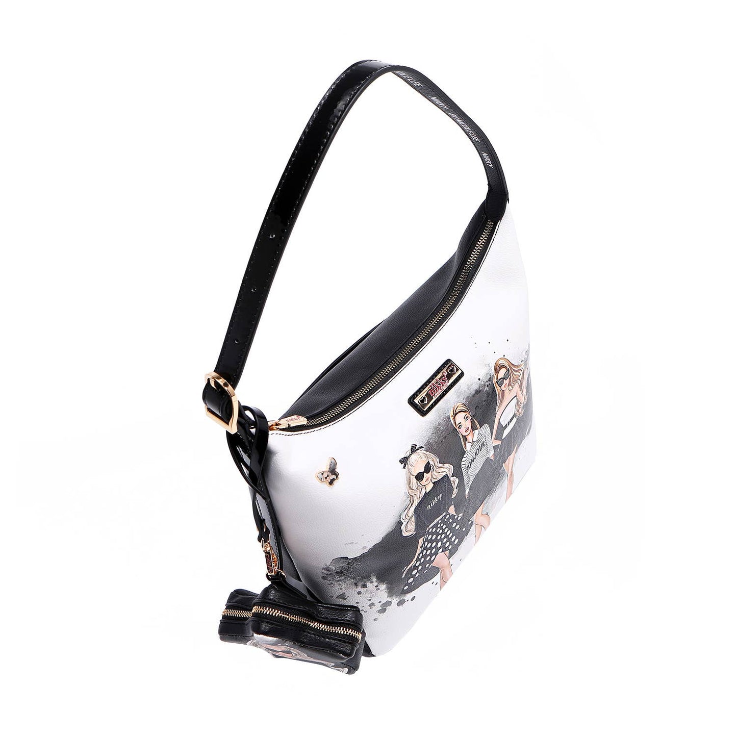 TRIO SHOULDER BAG WITH COINPURSE