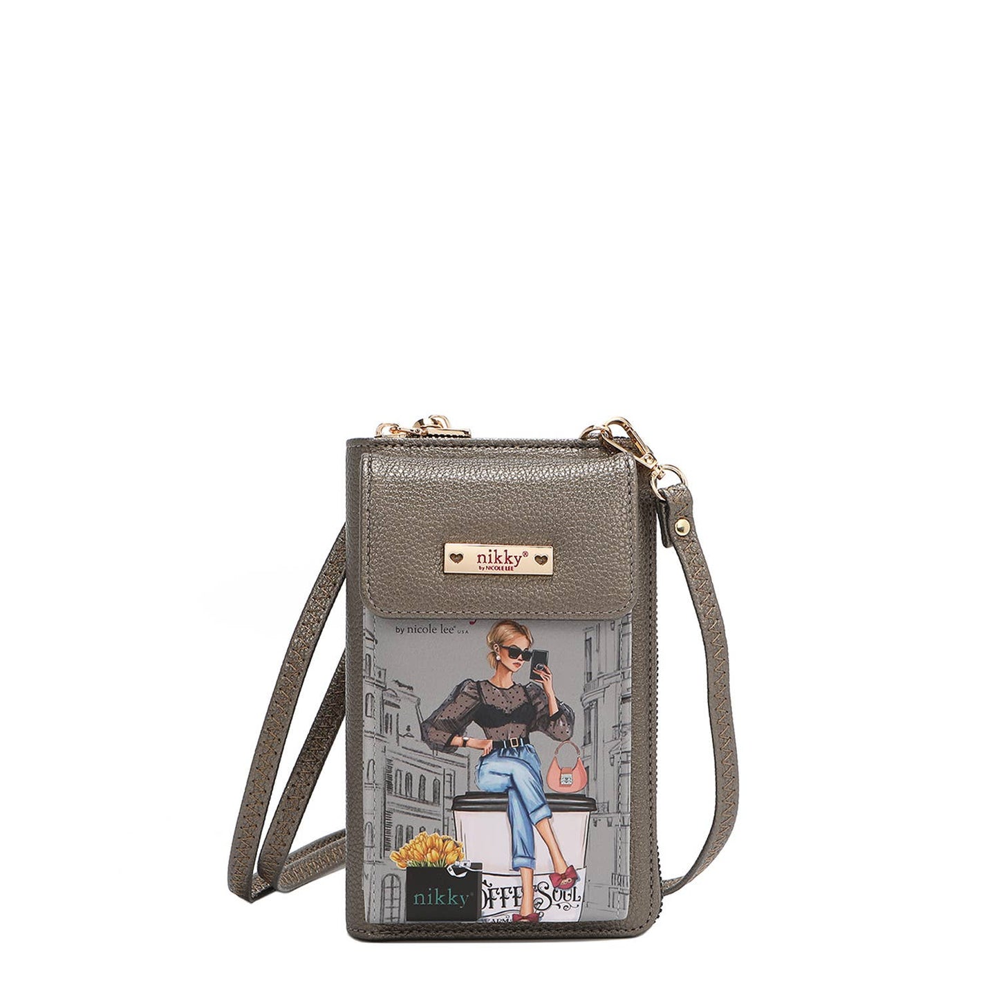NIKKY PHONE/WALLET CROSSBODY BAG